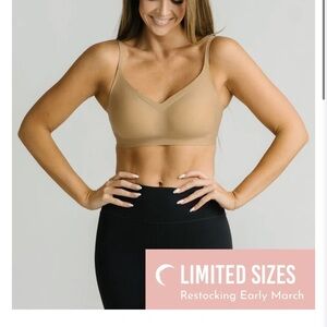 Zyia Active Seamless Tan Comfort Bra